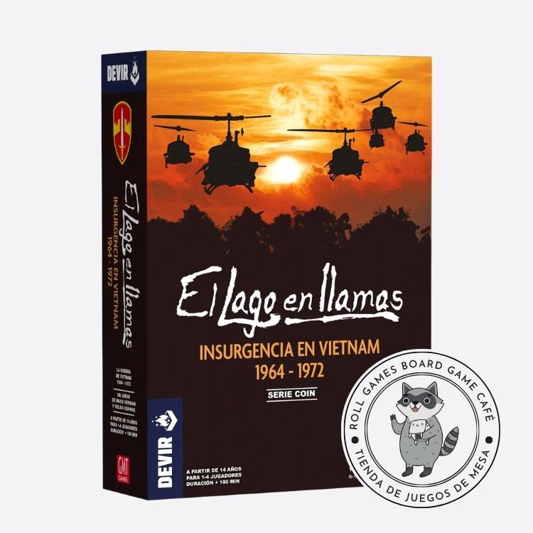 El Lago en Llamas