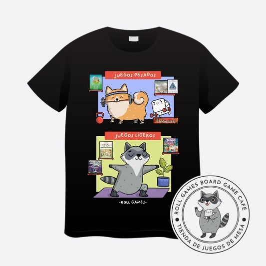 Playera: Juegos pesados, Juegos ligeros