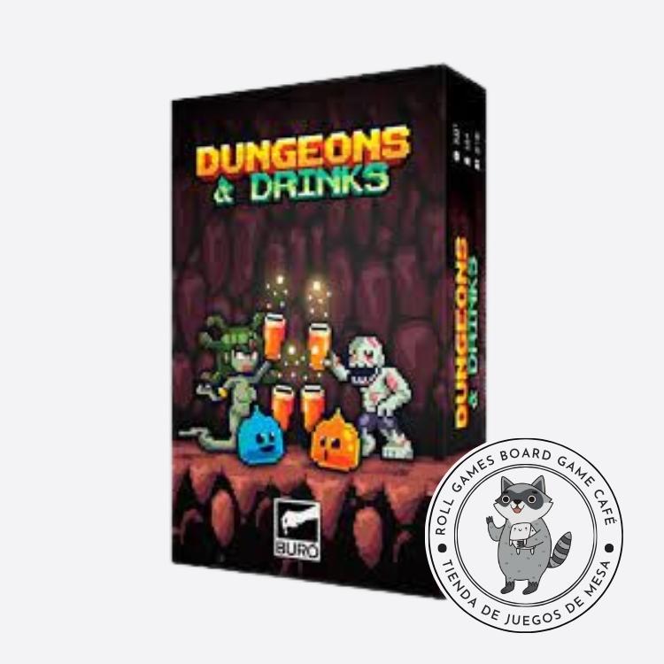 Dungeons & Drinks Juego de Mesa l Consíguelo en Roll Games