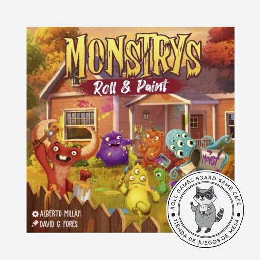 Monstrys Roll & Paint - Roll Games