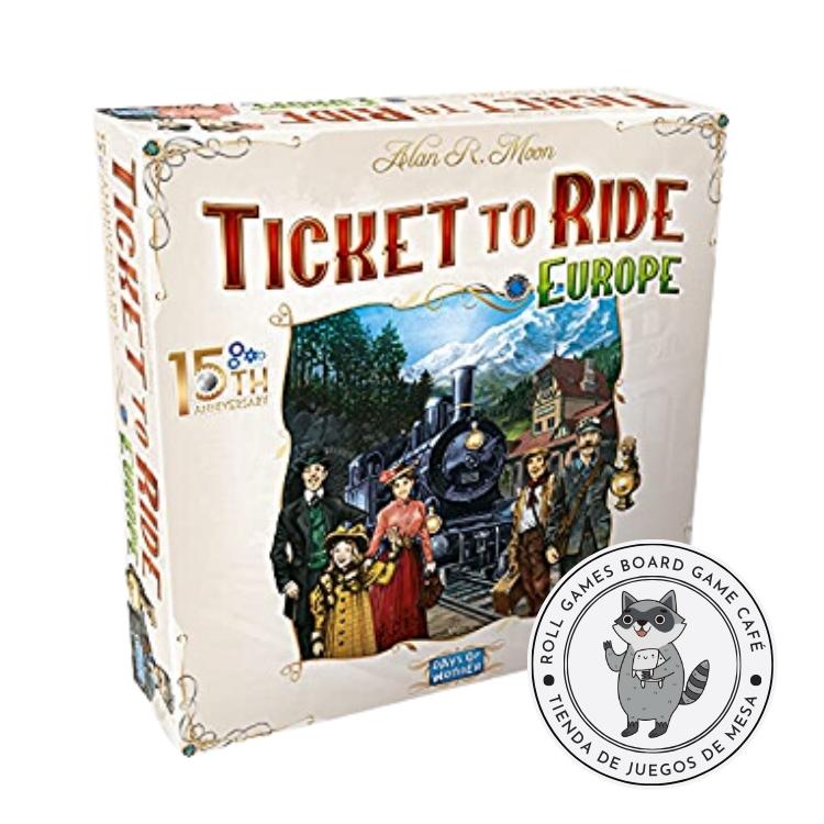 Ticket to Ride: Europe 15º Aniversario - Roll Games