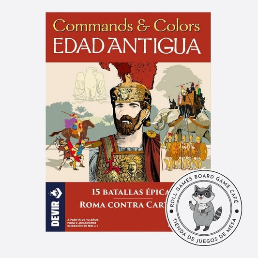 Commands and colors: ancients - Roll Games