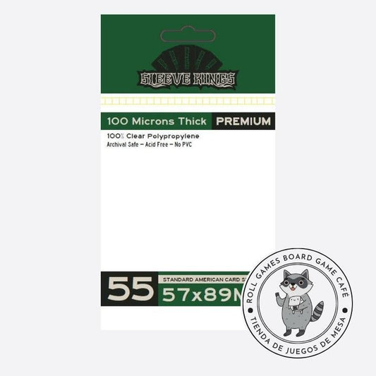Micas (57×89) Sleeve Kings 55 Pack - Roll Games