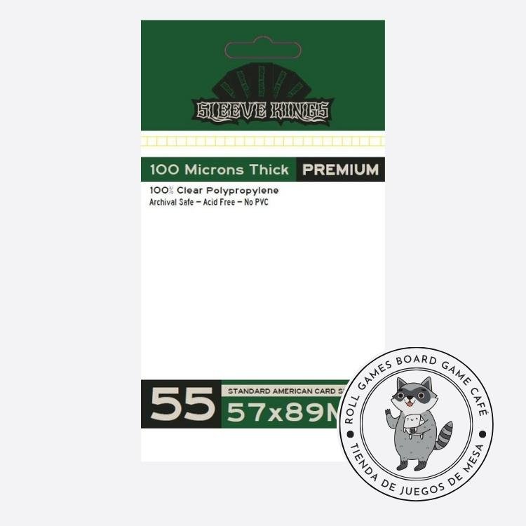 Micas (57×89) Sleeve Kings 55 Pack - Roll Games