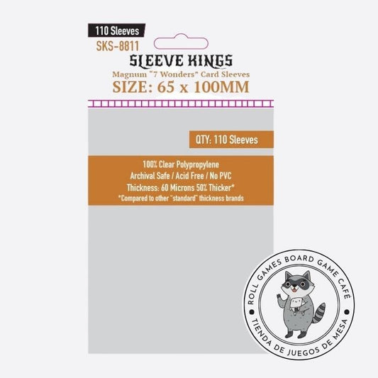 Micas (65×100) Sleeve Kings 110 Pack - Roll Games