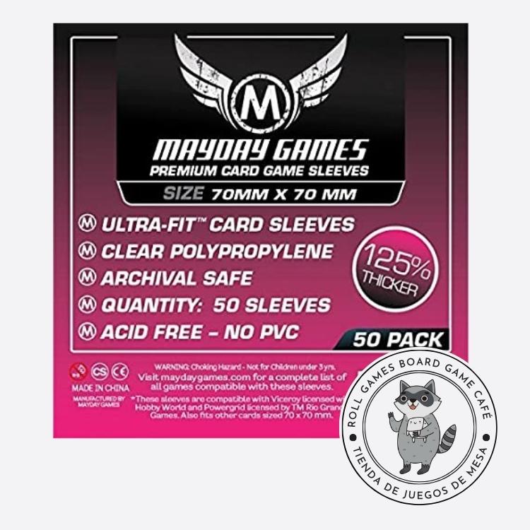 Micas 70x70 Mayday Premium 50 Pack