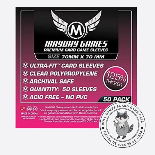 Micas (70×70) Mayday Premium 50 Pack - Roll Games