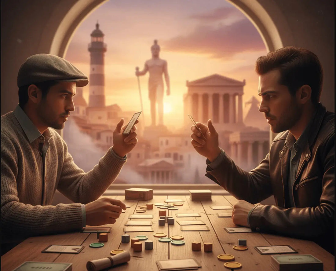 ¿Buscas algo como 7 Wonders Duel? 9 Joyas para 2 Jugadores que debes probar