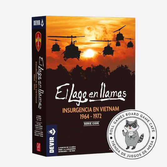 El Lago en Llamas