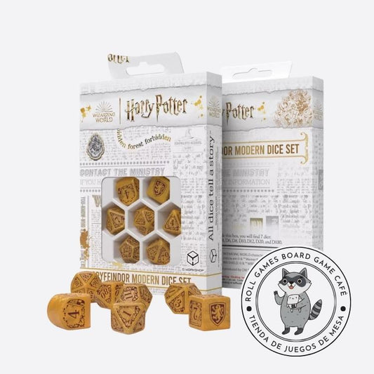 Griffindor Golden - Harry Potter Modern Dice Set