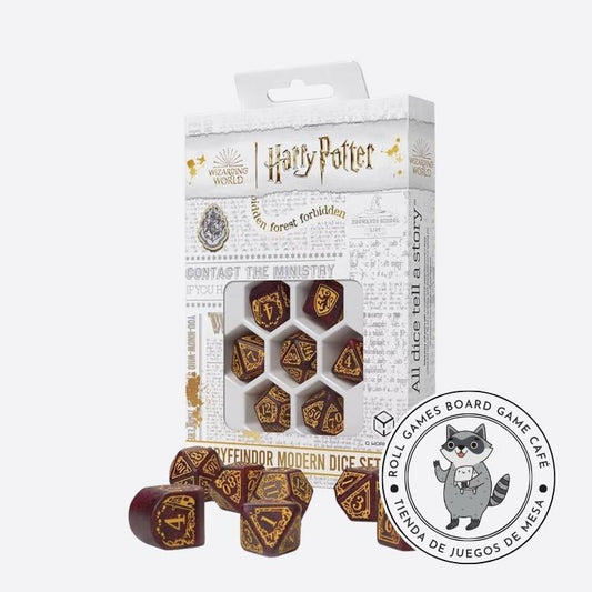 Griffindor Red - Harry Potter Modern Dice Set