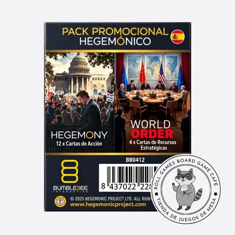 Pack Promocional Hegemónico - Roll Games