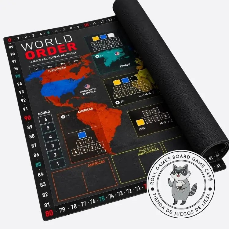 Tapete de Neopreno World Order - Roll Games