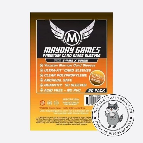 Micas (54x80) Mayday Premium 50 Pack - Roll Games