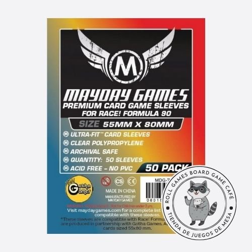 Micas (55 X 80) Mayday Premium 50 Pack - Roll Games