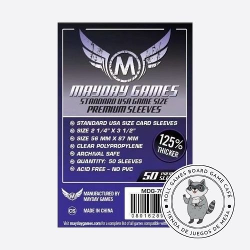 Micas (56x87) Mayday Premium 50 Pack - Roll Games