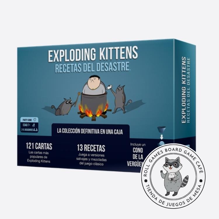 Exploding Kittens Recetas del Desastre - Roll Games