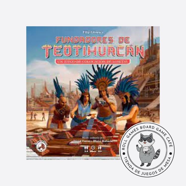 GTS Distribution Fundadores Del Juego De Mesa Teotihuacan-Tile
