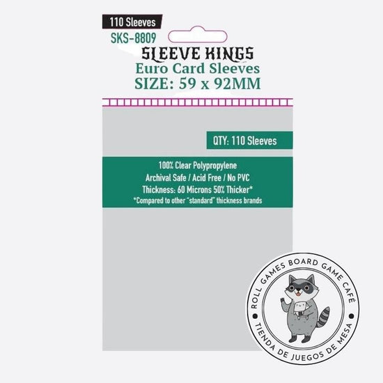 Micas (59×92) Sleeve Kings 110 Pack - Roll Games