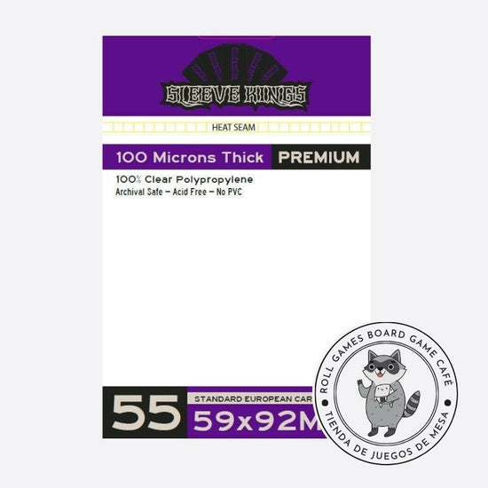 Micas (59×92) Sleeve Kings Premium 55 Pack - Roll Games
