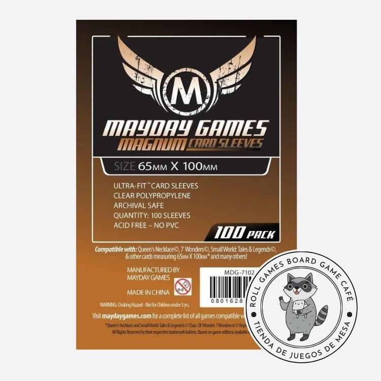 Micas 7 Wonders (65x100) Mayday 100 Pack - Roll Games