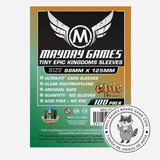 Micas Tiny Epic (88x125) Mayday 100 Pack - Roll Games