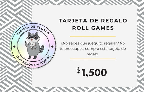 Tarjeta de regalo $1500 - Roll Games