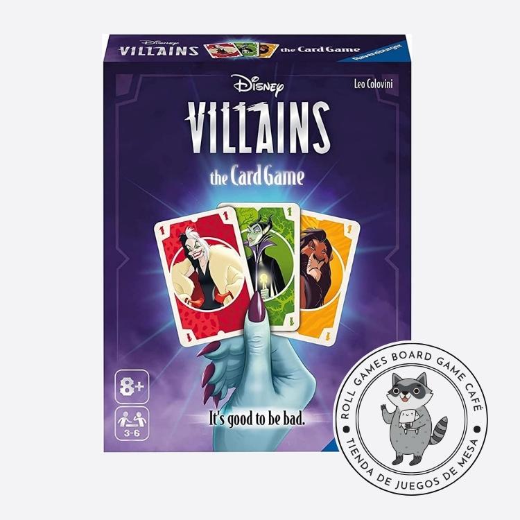 Villanos Disney El Juego de Cartas - Juego de Mesa Roll Games - Roll Games